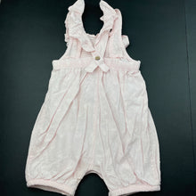 Load image into Gallery viewer, Girls Anko, pink cotton / viscose summer romper, FUC, size 0,  
