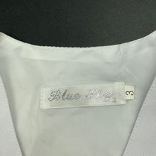 Load image into Gallery viewer, Boys Blue Sky, white waistcoat / formal vest, FUC, size 3,  