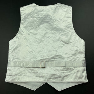 Boys Blue Sky, white waistcoat / formal vest, FUC, size 3,  