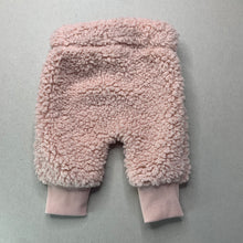 Load image into Gallery viewer, Girls Baby Berry, pink fleece pants / bottoms, elasticated, EUC, size 0000,  