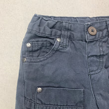 Load image into Gallery viewer, Boys H&amp;T, cotton casual pants, adjustable, Inside leg: 26cm, FUC, size 1,  