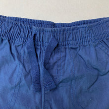 Load image into Gallery viewer, Boys Tiny Little Wonders, lightweight cotton shorts, elasticated, EUC, size 0,  