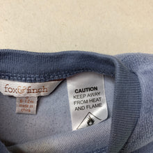Load image into Gallery viewer, Boys Fox &amp; Finch, velour zip coverall / romper, bear, FUC, size 0,  