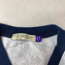 Load image into Gallery viewer, Boys Lily &amp; Dan, fleece lined cardigan / sweater, GUC, size 0,  