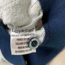 Load image into Gallery viewer, Boys Lily &amp; Dan, fleece lined cardigan / sweater, GUC, size 0,  