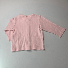 Load image into Gallery viewer, Girls Target, pointelle organic cotton top, GUC, size 0,  