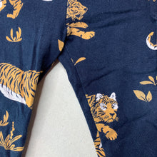 Load image into Gallery viewer, Boys THE STRIPED CAT, organic cotton blend leggings / bottoms, tigers, GUC, size 000-00,  