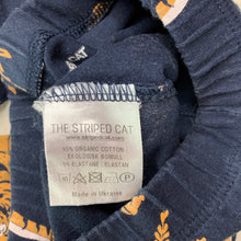 Load image into Gallery viewer, Boys THE STRIPED CAT, organic cotton blend leggings / bottoms, tigers, GUC, size 000-00,  