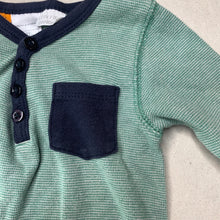 Load image into Gallery viewer, Boys Charlie &amp; Me, soft cotton romper, FUC, size 00,  