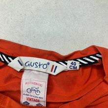 Load image into Gallery viewer, Boys Gusto, orange t-shirt / top, armpit to armpit: 28cm, FUC, size 1-2,  
