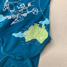 Load image into Gallery viewer, Boys Amor, blue &amp; green bodysuit / romper, GUC, size 000,  