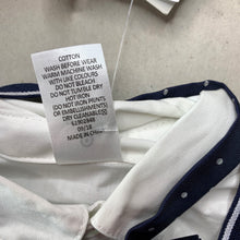 Load image into Gallery viewer, Boys Target, cotton shirt, pants, bow tie &amp; braces outfit, NEW, size 00,  