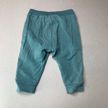 Load image into Gallery viewer, unisex LINDEX, organic cotton blend pants / bottoms, elasticated, GUC, size 00,  