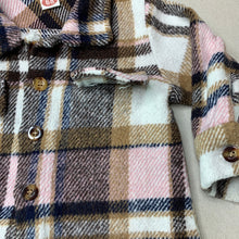 Load image into Gallery viewer, unisex SHEIN, checked thick long sleeve shirt, GUC, size 00,  