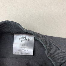 Load image into Gallery viewer, Boys Baby Berry, grey cotton t-shirt / top, GUC, size 00,  