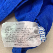 Load image into Gallery viewer, unisex NRL Official, Parramatta Eels Sparky cotton t-shirt / top, GUC, size 0,  