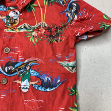Load image into Gallery viewer, Boys Baby Berry, cotton Christmas short sleeve shirt, EUC, size 00,  