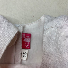 Load image into Gallery viewer, Girls Billie, pink &amp; white party dress, no size, armpit to armpit: 22.5cm, FUC, size 00-0, L: 37cm