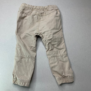 Boys Dymples, cotton casual pants, elasticated, FUC, size 1,  