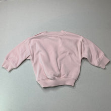 Load image into Gallery viewer, Girls Baby Berry, pink fleece lined sweater / jumper, GUC, size 0,  