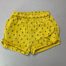 Load image into Gallery viewer, Boys Seed, lightweight cotton shorts, elasticated, FUC, size 2,  