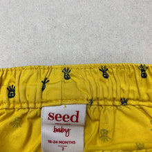 Load image into Gallery viewer, Boys Seed, lightweight cotton shorts, elasticated, FUC, size 2,  