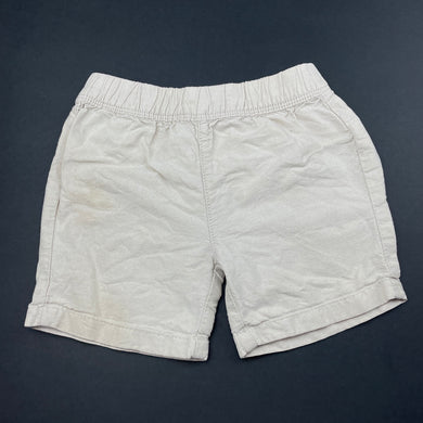 Boys Dymples, lightweight cotton shorts, elasticated, FUC, size 0,  