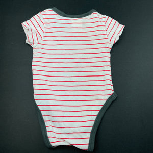 Boys Sprout, striped bodysuit / romper, GUC, size 0000,  