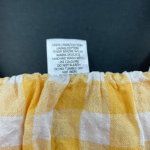 Load image into Gallery viewer, Girls Target, cotton lined linen / cotton summer top, FUC, size 4,  