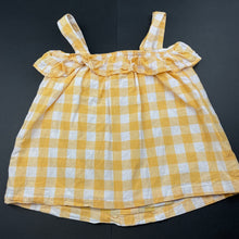 Load image into Gallery viewer, Girls Target, cotton lined linen / cotton summer top, FUC, size 4,  