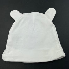 Load image into Gallery viewer, unisex Dymples, white cotton hat / beanie, EUC, size 000,  