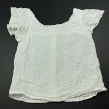 Load image into Gallery viewer, Girls Anko, lined broderie cotton summer top, EUC, size 12,  