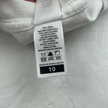 Load image into Gallery viewer, Boys AS Colour, white cotton t-shirt / top, FUC, size 10,  