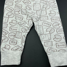 Load image into Gallery viewer, unisex Target, organic cotton blend leggings / bottoms, EUC, size 00,  