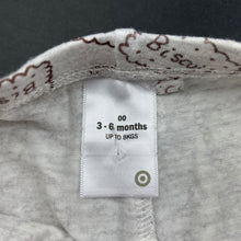 Load image into Gallery viewer, unisex Target, organic cotton blend leggings / bottoms, EUC, size 00,  