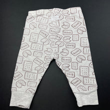 Load image into Gallery viewer, unisex Target, organic cotton blend leggings / bottoms, EUC, size 00,  