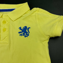Load image into Gallery viewer, Boys Cotton On, yellow cotton polo shirt / top, EUC, size 7,  
