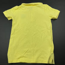 Load image into Gallery viewer, Boys Cotton On, yellow cotton polo shirt / top, EUC, size 7,  