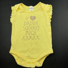 Load image into Gallery viewer, Girls Baby Berry, soft cotton bodysuit / romper, FUC, size 0,  