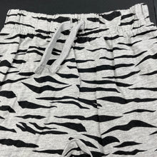 Load image into Gallery viewer, unisex Target, zebra print pants / bottoms, elasticated, EUC, size 00,  