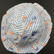 Load image into Gallery viewer, Girls Higgledee, lined lightweight cotton hat, EUC, size 0,  