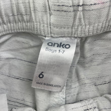 Load image into Gallery viewer, Boys Anko, lightweight shorts, elasticated, FUC, size 6,  