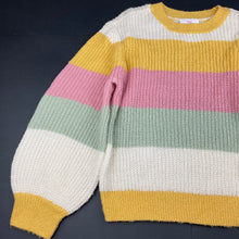 Load image into Gallery viewer, Girls Mango, knitted sweater / jumper, small mark back left cuff, FUC, size 10,  