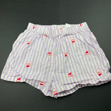 Load image into Gallery viewer, Girls Brilliant Basics, cotton Christmas pyjama shorts, elasticated, EUC, size 14,  