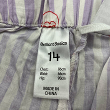 Load image into Gallery viewer, Girls Brilliant Basics, cotton Christmas pyjama shorts, elasticated, EUC, size 14,  