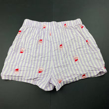 Load image into Gallery viewer, Girls Brilliant Basics, cotton Christmas pyjama shorts, elasticated, EUC, size 14,  