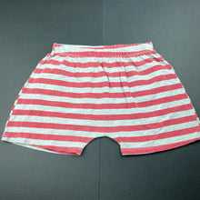 Load image into Gallery viewer, Boys Cotton On, striped pyjama shorts, elasticated, FUC, size 6,  