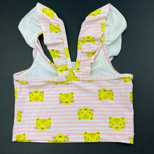 Load image into Gallery viewer, Girls Anko, pink stripe swim top, EUC, size 3,  
