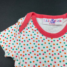 Load image into Gallery viewer, Girls Lily &amp; Jack, cotton bodysuit / romper, FUC, size 000,  