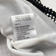 Load image into Gallery viewer, Girls B Collection, black &amp; white party dress, FUC, size 10, L: 73cm